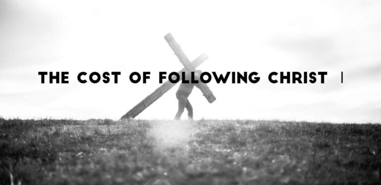 THE COST OF FOLLOWING (PART 1)