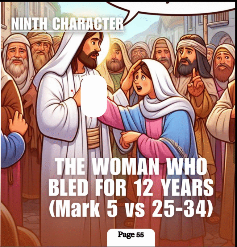 WOMAN WITH THE ISSUE OF BLOOD